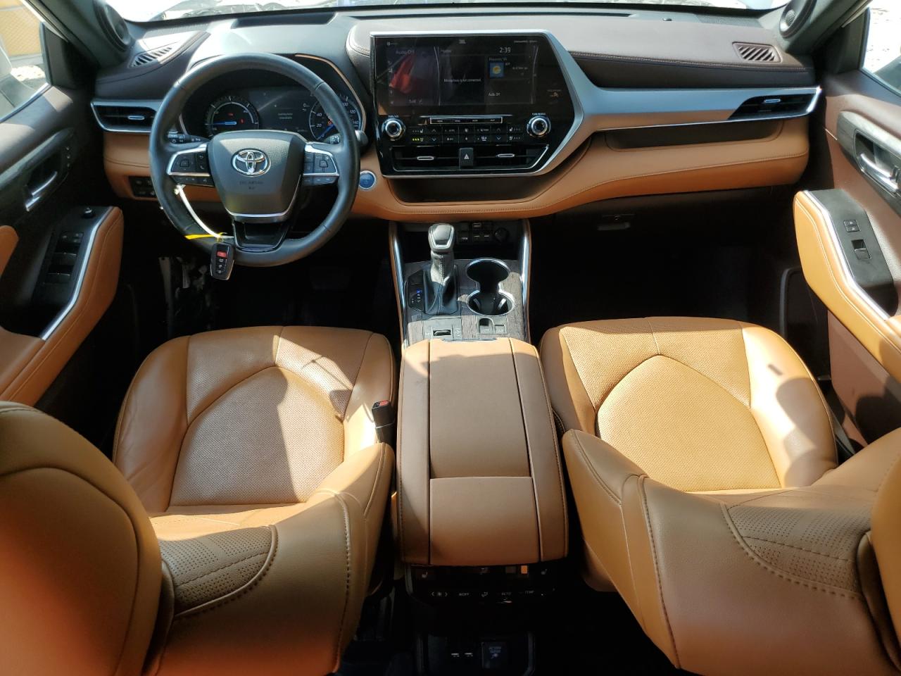 2021 Toyota Highlander Hybrid Platinum VIN: 5TDEBRCH0MS054245 Lot: 83980895