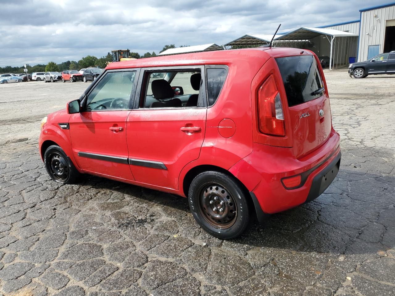 2013 Kia Soul red null gas KNDJT2A53D7498547 photo #3