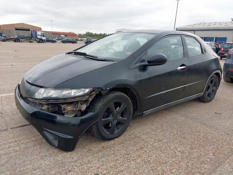 2008 HONDA CIVIC 1.8 I-VTEC SE 5DR I-SHIFT AUTO for sale at Copart SANDWICH