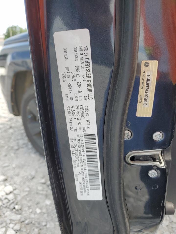 2014 Jeep Patriot Latitude VIN: 1C4NJPFBXED790413 Lot: 70386635