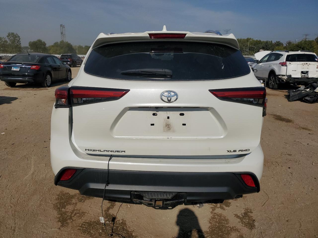 2021 Toyota Highlander Xle VIN: 5TDGZRBH9MS552742 Lot: 80945955