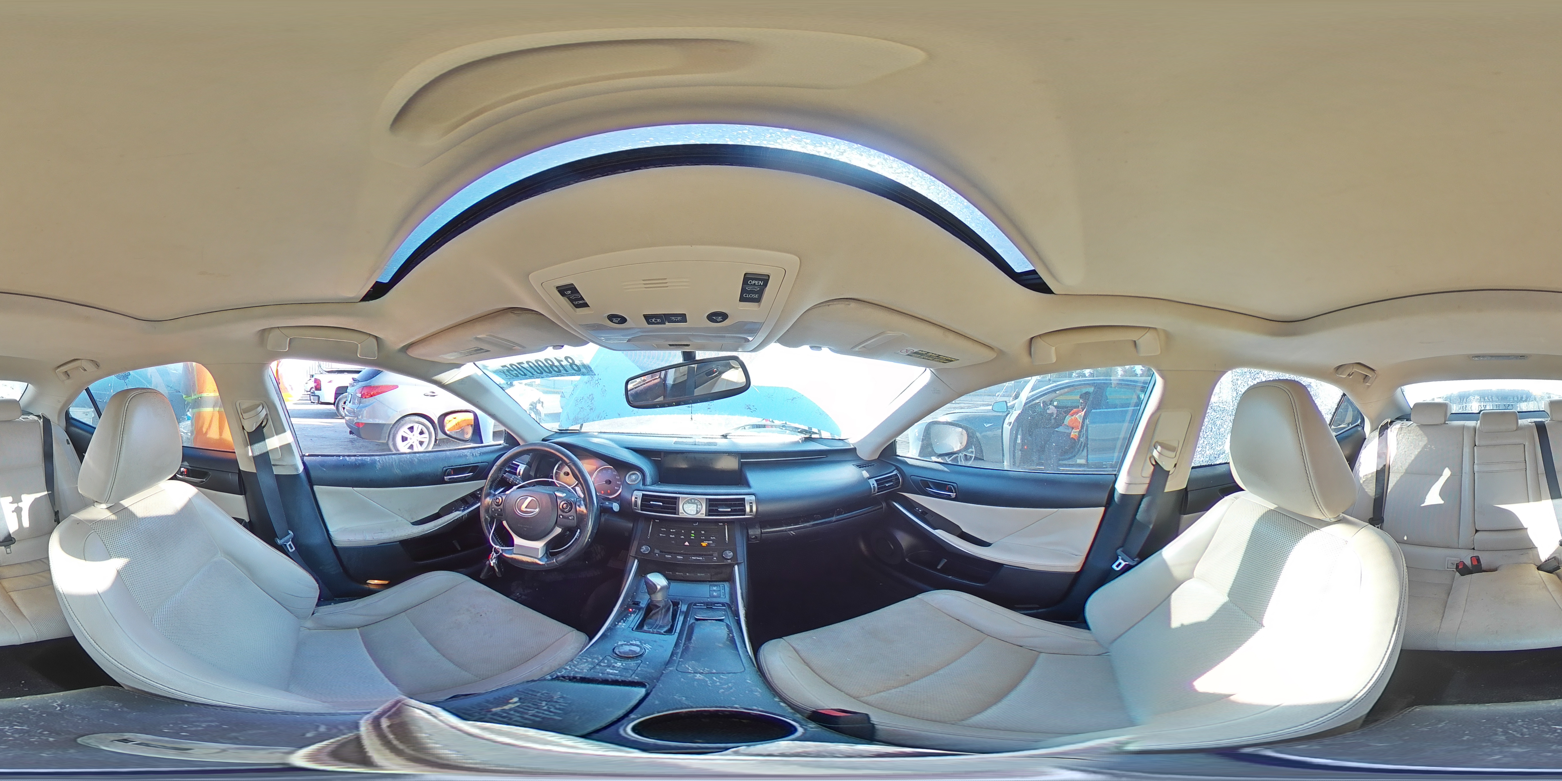 2014 Lexus Is 250 VIN: JTHCF1D24E5002372 Lot: 81800705