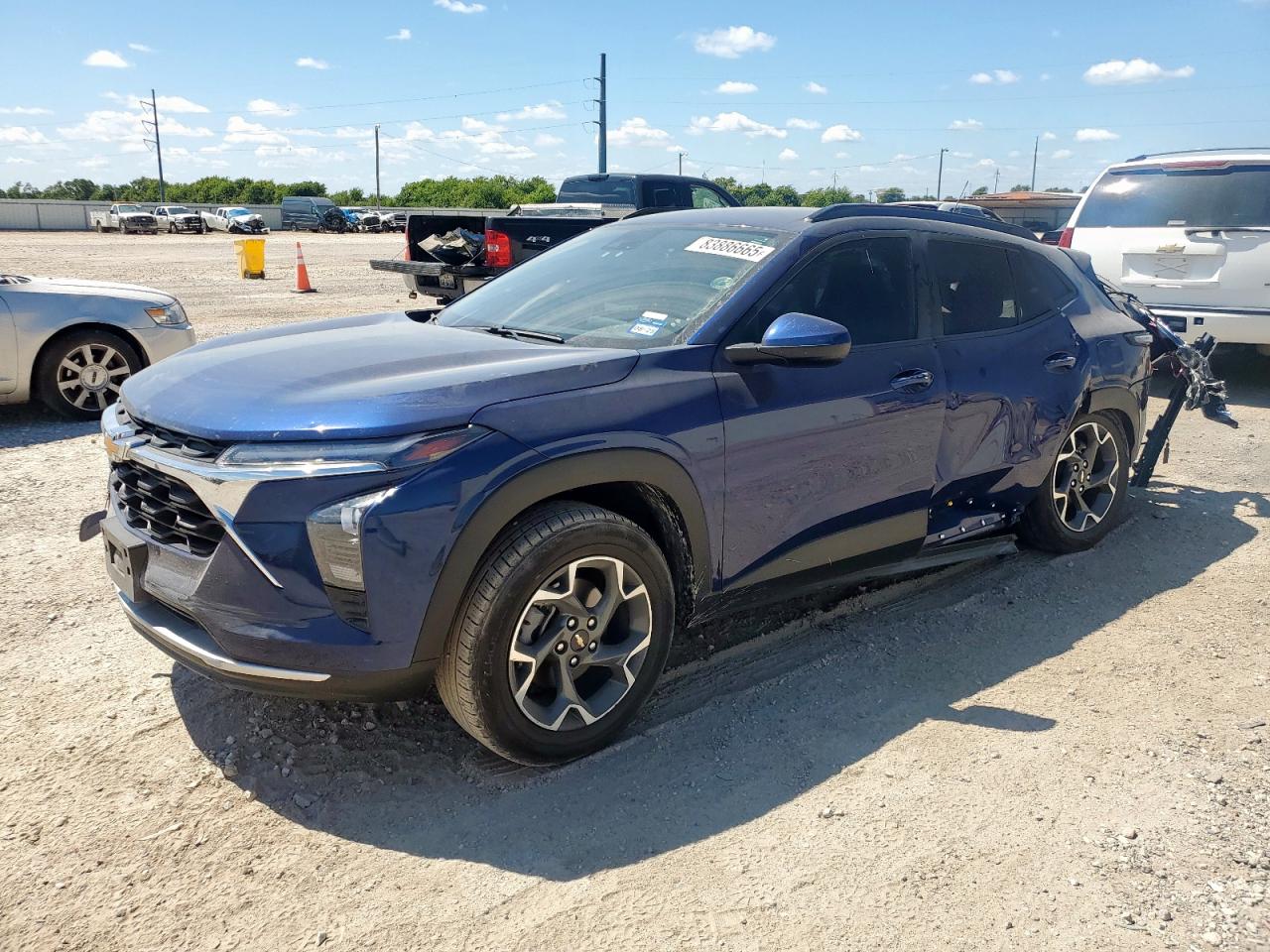 2024 Chevrolet Trax 1Lt blue null gasoline KL77LHE23RC072883 photo #1