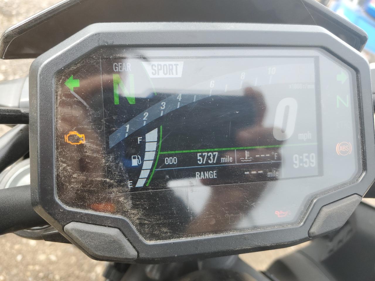 2023 Kawasaki Zr900 F VIN: ML5ZRDF15PDA63020 Lot: 71122445