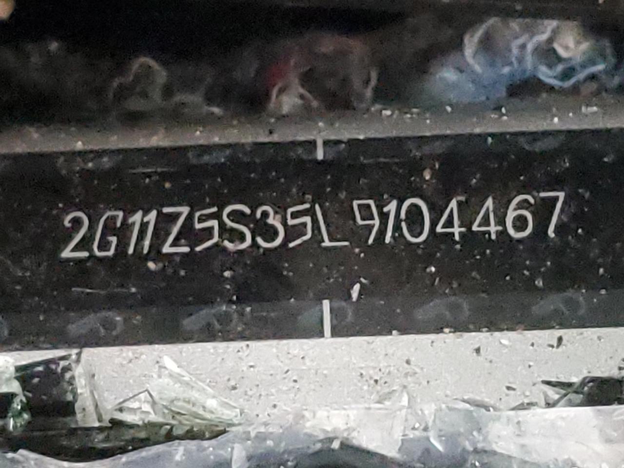 2020 Chevrolet Impala Lt VIN: 2G11Z5S35L9104467 Lot: 84211175