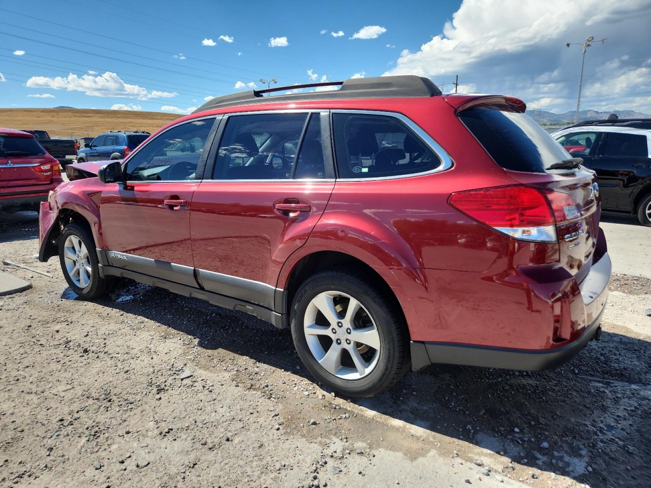 2014 Subaru Outback 2.5I 4S4BRCAC4E3283254 photo #3