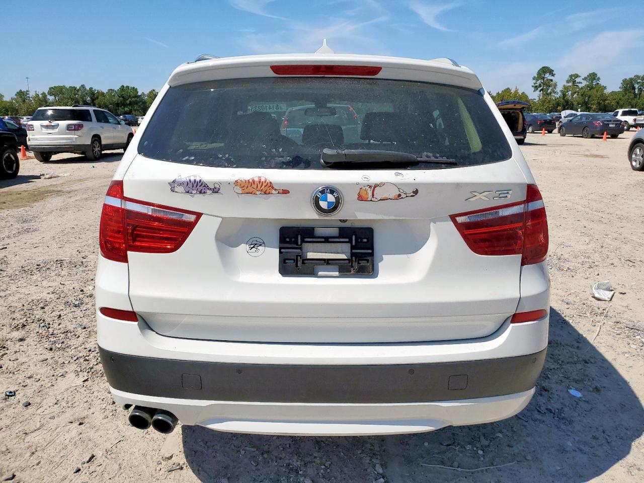 2013 BMW X3 xDrive28I VIN: 5UXWX9C51D0A30438 Lot: 81410235