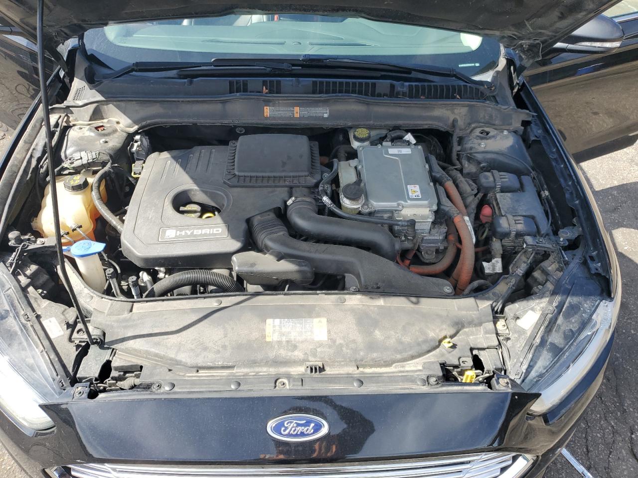 2014 Ford Fusion Titanium Hev VIN: 3FA6P0RU2ER285499 Lot: 84596995