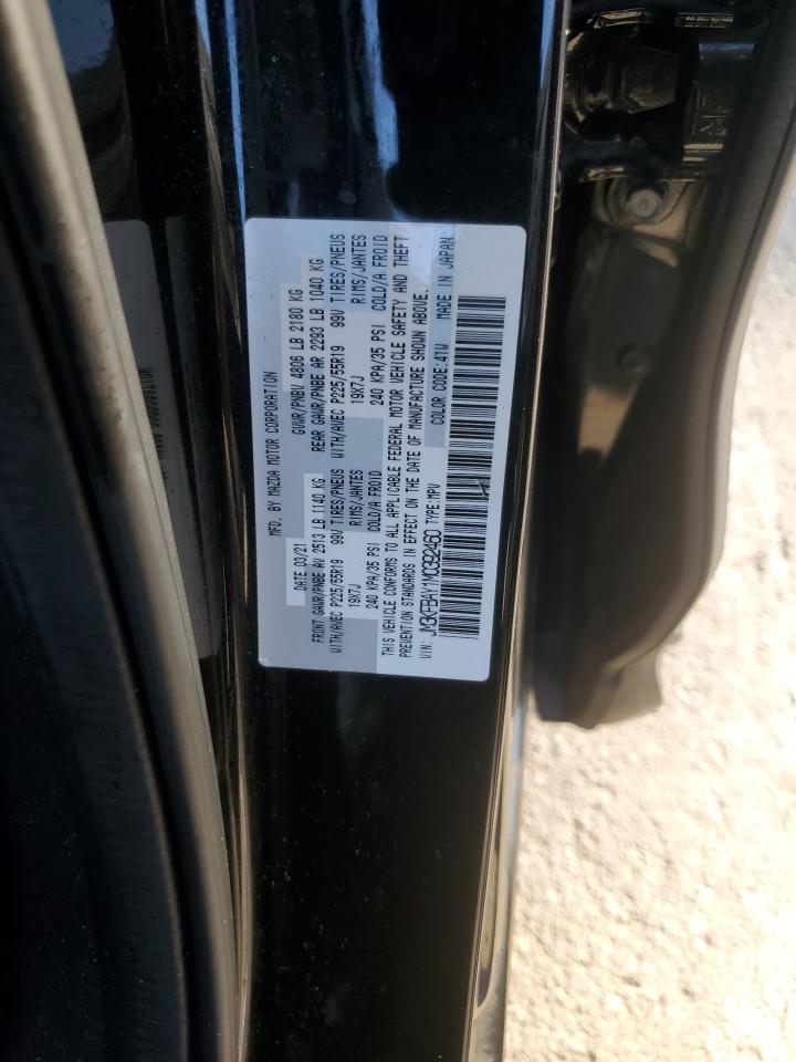 2021 Mazda Cx-5 Grand Touring Reserve VIN: JM3KFBAY1M0392460 Lot: 80997715