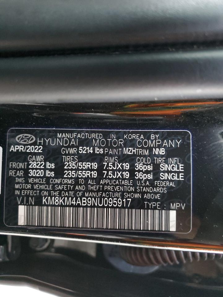 2022 Hyundai Ioniq 5 Se VIN: KM8KM4AB9NU095917 Lot: 81636375