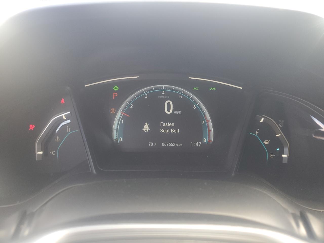 2020 Honda Civic Lx VIN: 2HGFC2F66LH519984 Lot: 81718495