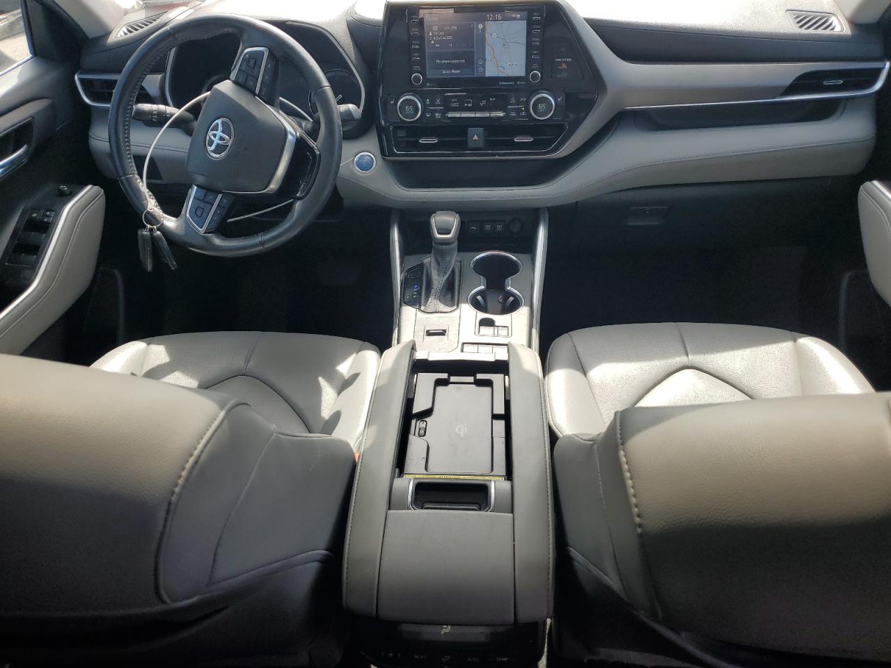 2021 Toyota Highlander Hybrid Xle VIN: 5TDHBRCH4MS035405 Lot: 80127365