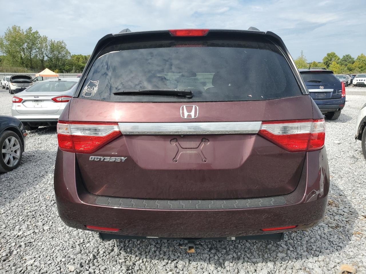 2012 Honda Odyssey Exl VIN: 5FNRL5H6XCB030598 Lot: 70801465