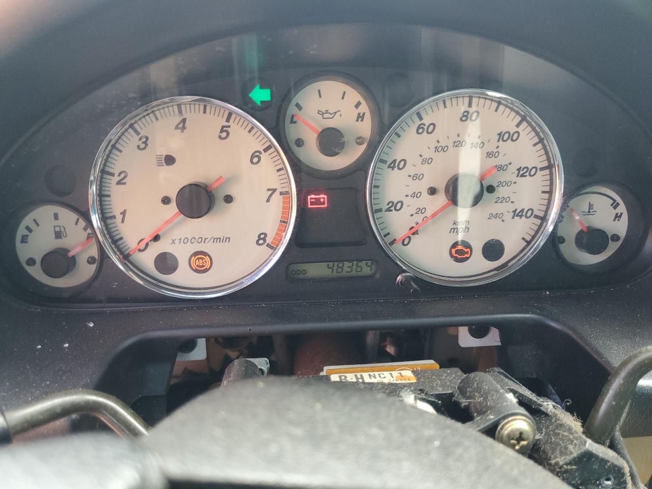 2001 Mazda Mx-5 Miata Base VIN: JM1NB353810217673 Lot: 80376065