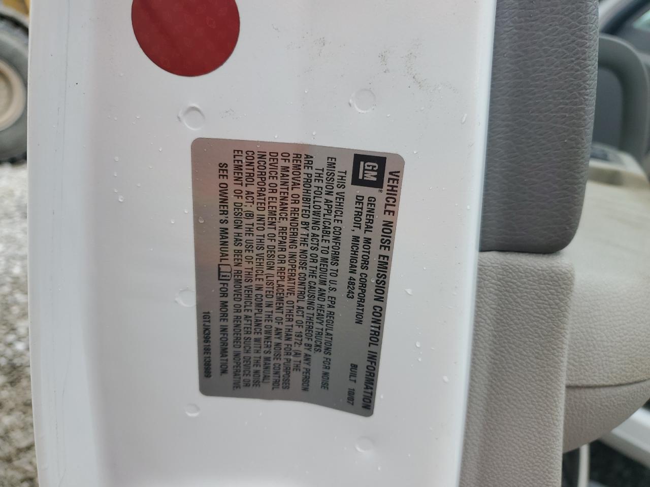 2008 GMC Sierra K3500 VIN: 1GTJK39618E138989 Lot: 81146195