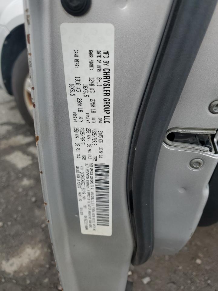 2012 Dodge Journey Se VIN: 3C4PDCAB6CT167748 Lot: 81773335