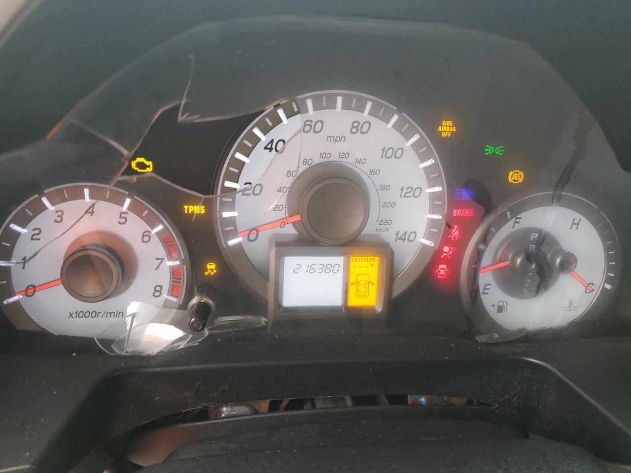 2012 Honda Pilot Ex VIN: 5FNYF4H44CB072437 Lot: 83838095