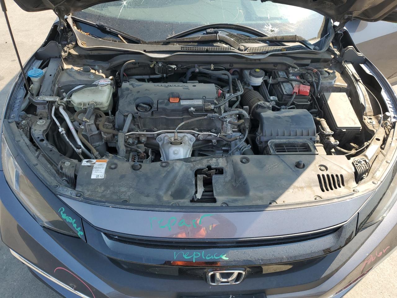 2020 Honda Civic Lx VIN: 2HGFC2F63LH517416 Lot: 71121715