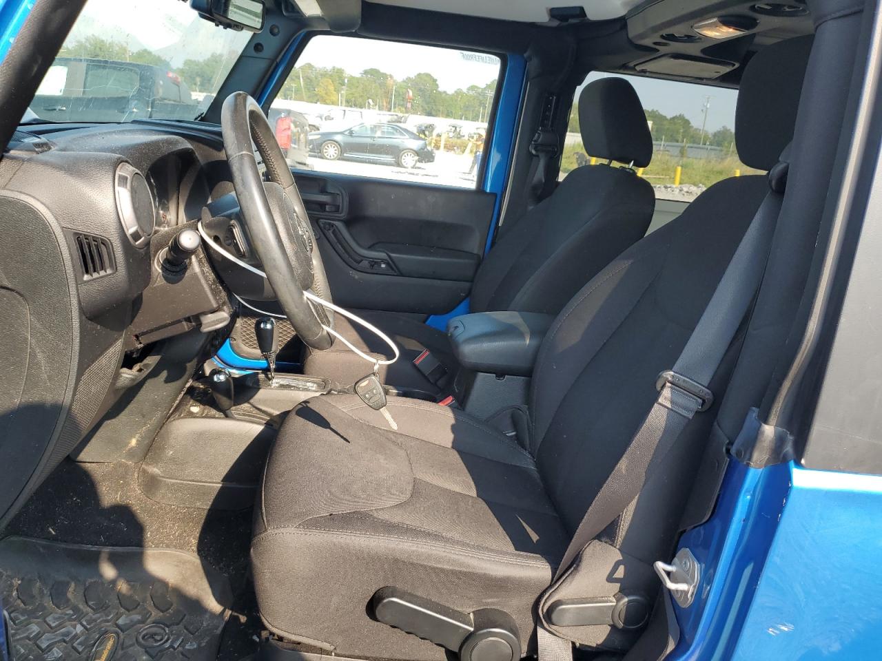 2015 Jeep Wrangler Sport VIN: 1C4AJWAG8FL585448 Lot: 81551585