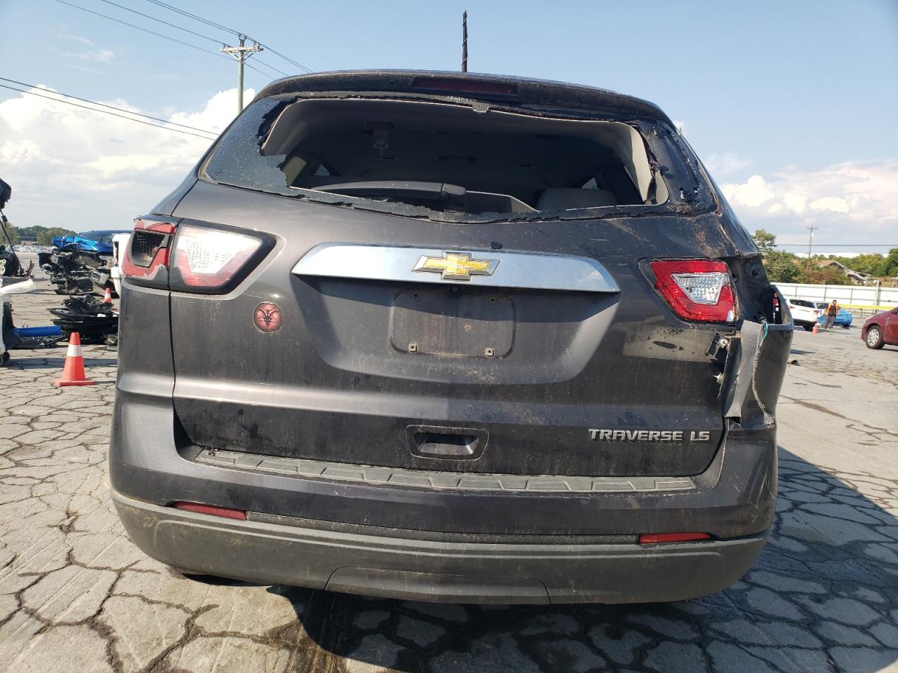 2016 Chevrolet Traverse Ls VIN: 1GNKRFEDXGJ288151 Lot: 70477975