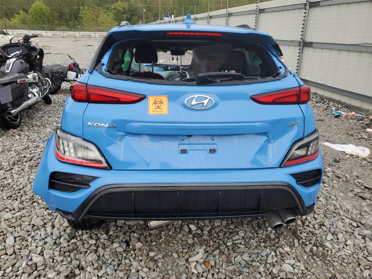 2022 Hyundai Kona N Line VIN: KM8K33A36NU781676 Lot: 81512065