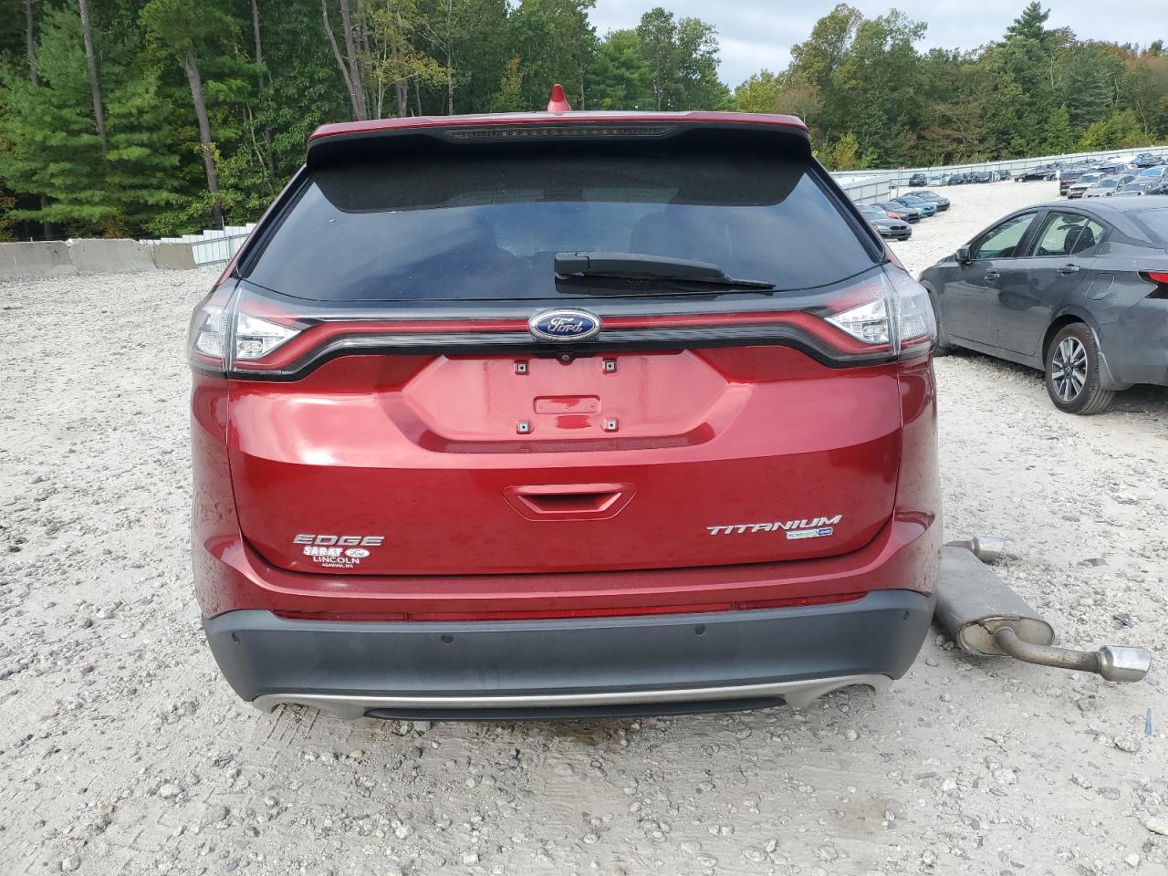 2017 Ford Edge Titanium VIN: 2FMPK4K9XHBC39377 Lot: 82025655