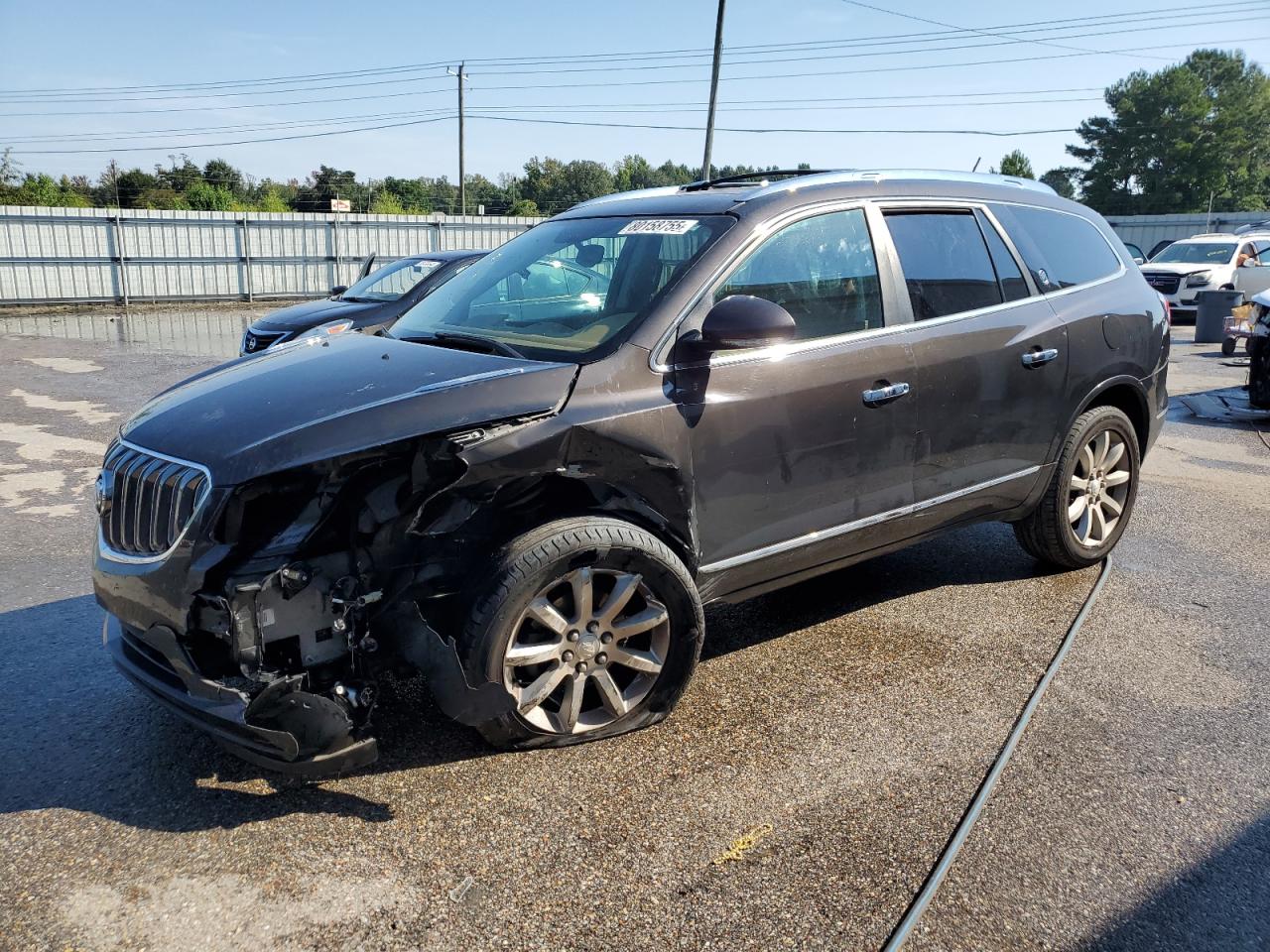 2013 Buick Enclave brown null gasoline 5GAKRCKD7DJ145487 photo #1