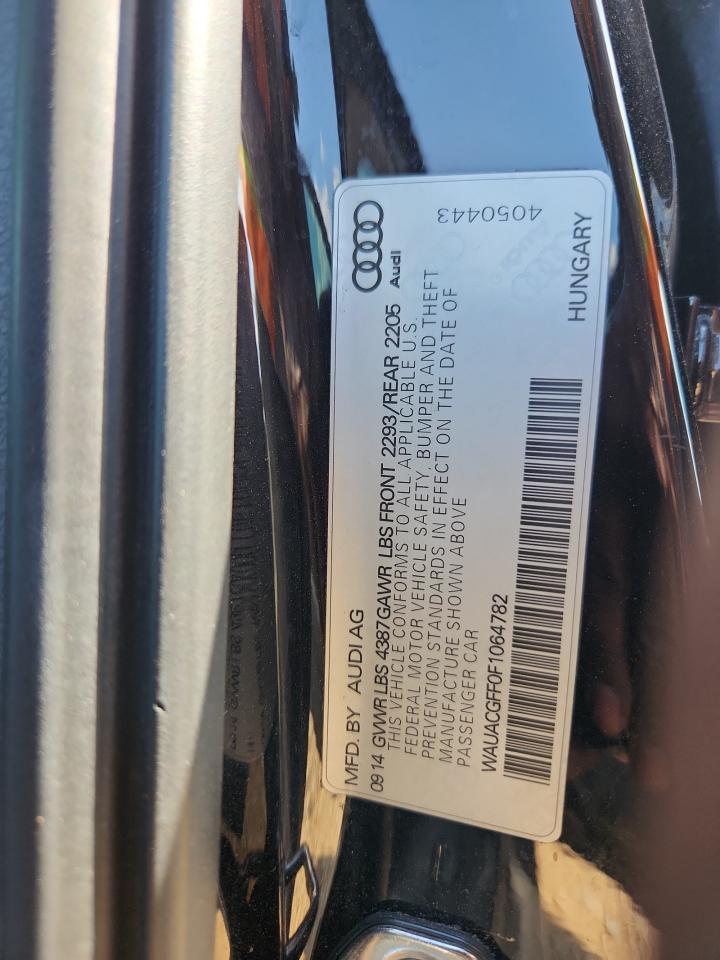 2015 Audi A3 Premium VIN: WAUACGFF0F1064782 Lot: 80851425