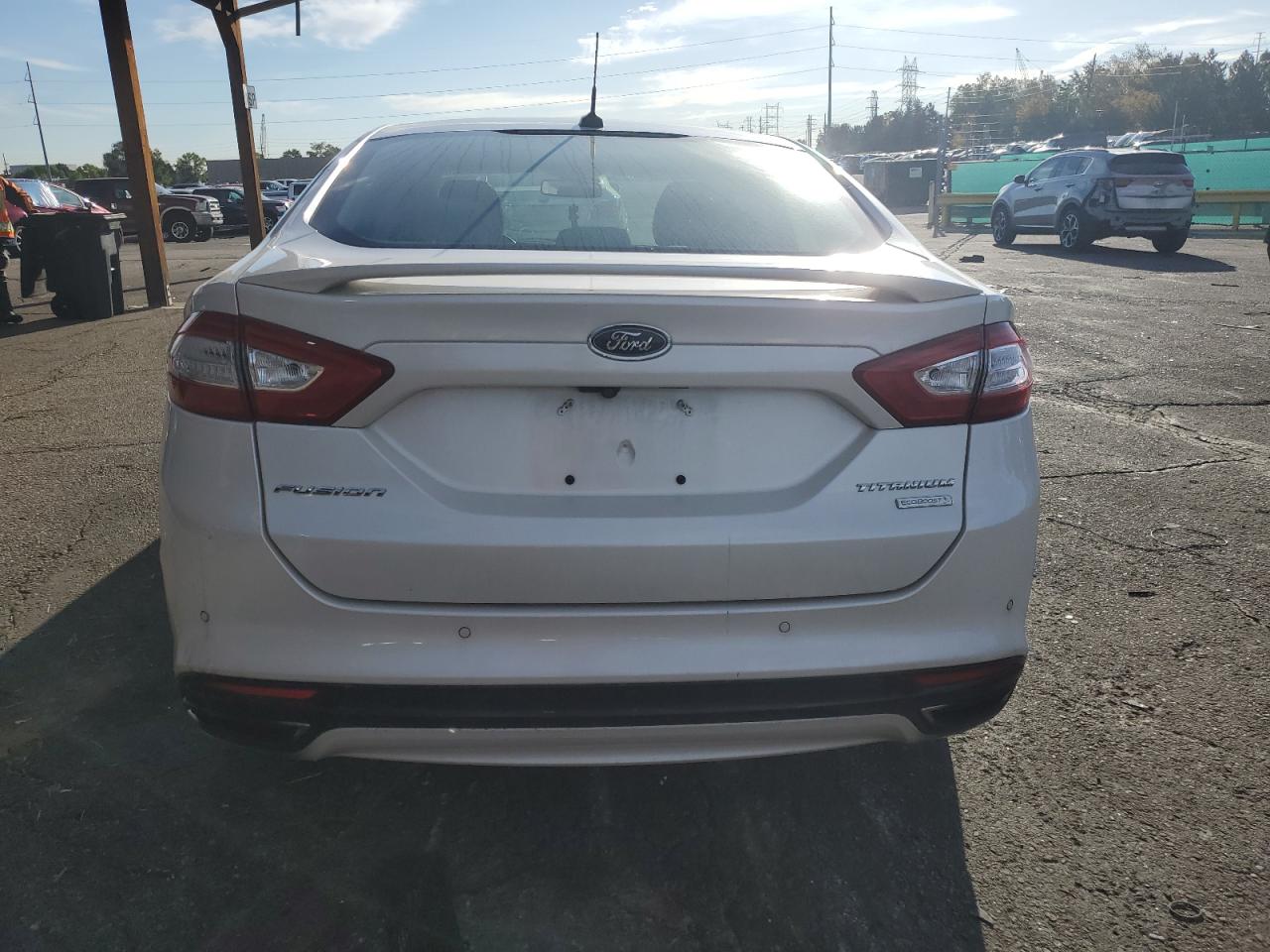 2016 Ford Fusion Titanium VIN: 3FA6P0K90GR196328 Lot: 84265305