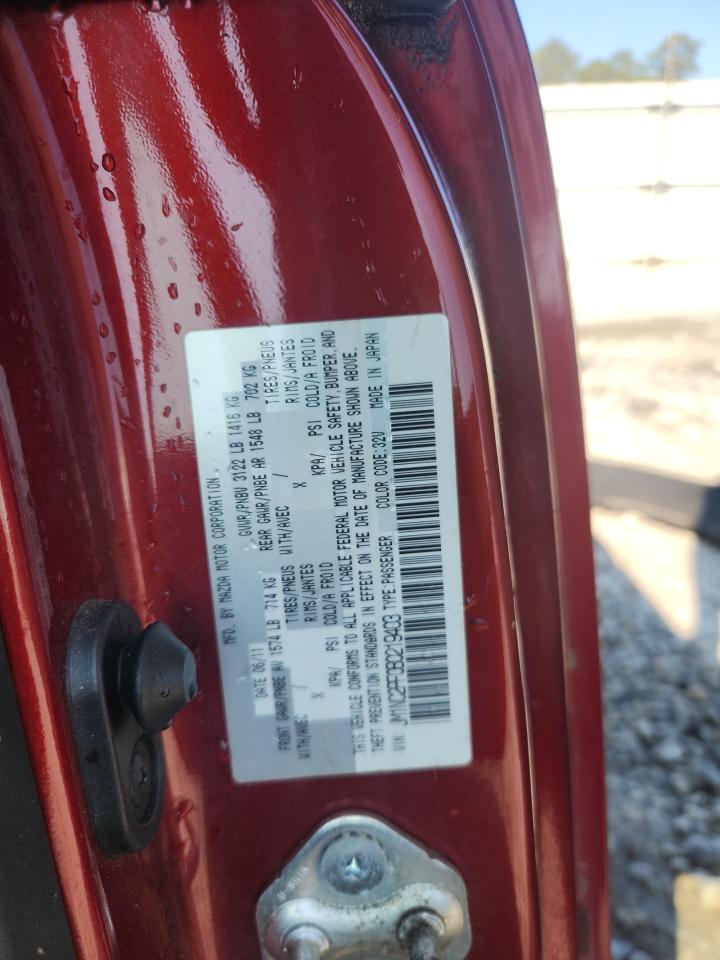 2011 Mazda Mx-5 Miata VIN: JM1NC2PF0B0219403 Lot: 81639835