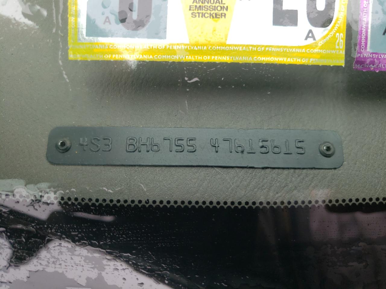 2004 Subaru Legacy Outback Awp VIN: 4S3BH675547615615 Lot: 84393225