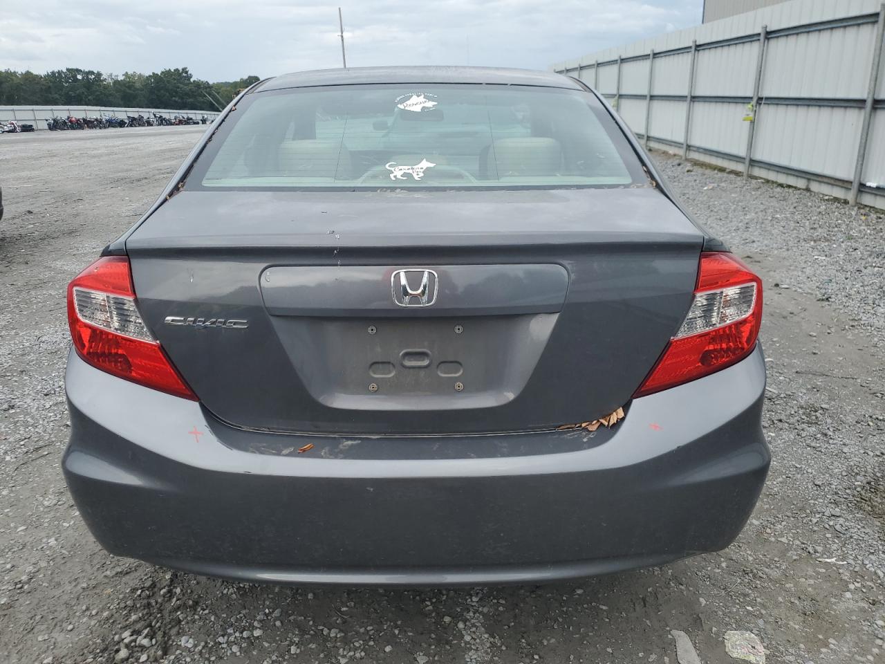 2012 Honda Civic Lx VIN: 2HGFB2F53CH597231 Lot: 84425375