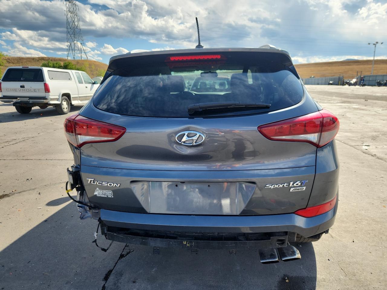 2017 Hyundai Tucson Limited VIN: KM8J3CA27HU421310 Lot: 80877325