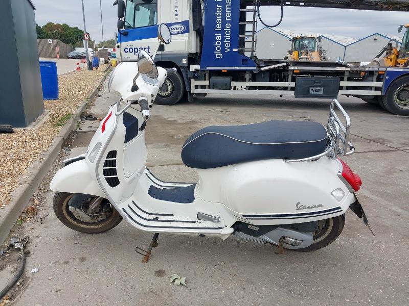 2018 PIAGGIO VESPA GTS YACHT CLUB 125  for sale at Copart SANDY
