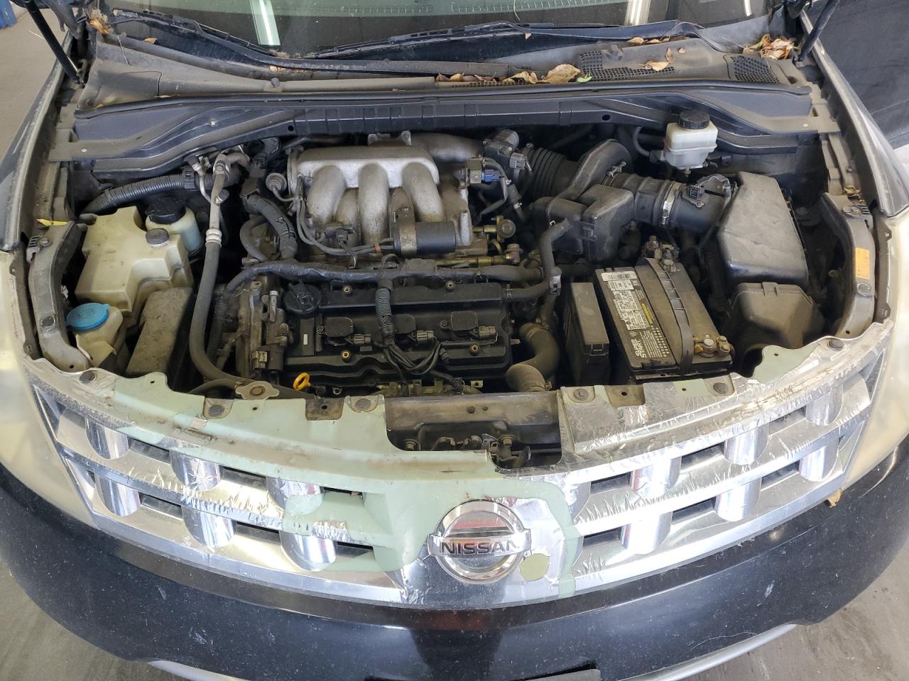 2004 Nissan Murano Sl VIN: JN8AZ08W54W311563 Lot: 70838235