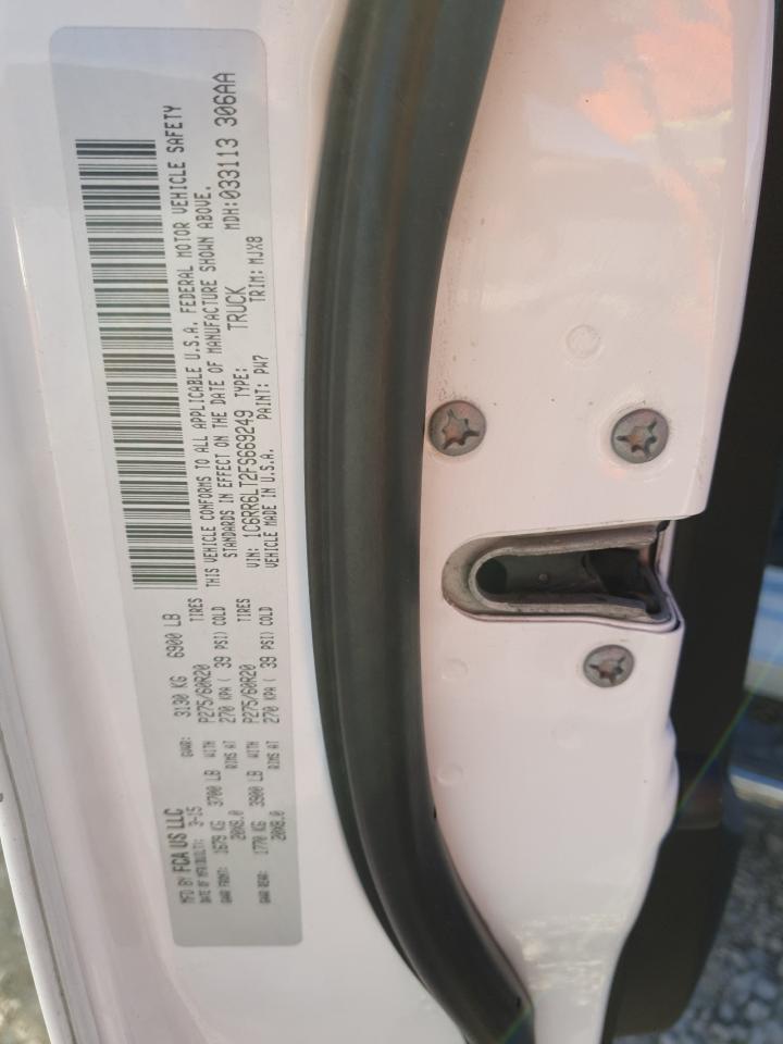 2015 Ram 1500 Slt VIN: 1C6RR6LT2FS669249 Lot: 83805085