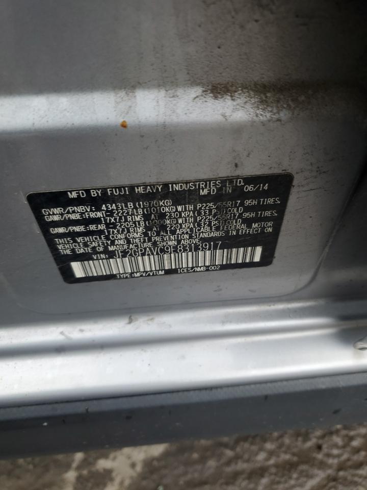 2014 Subaru Xv Crosstrek 2.0 Premium VIN: JF2GPAVC9E8313917 Lot: 82038425