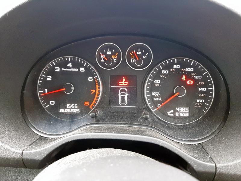 2009 AUDI A3 S LINE TFSI 