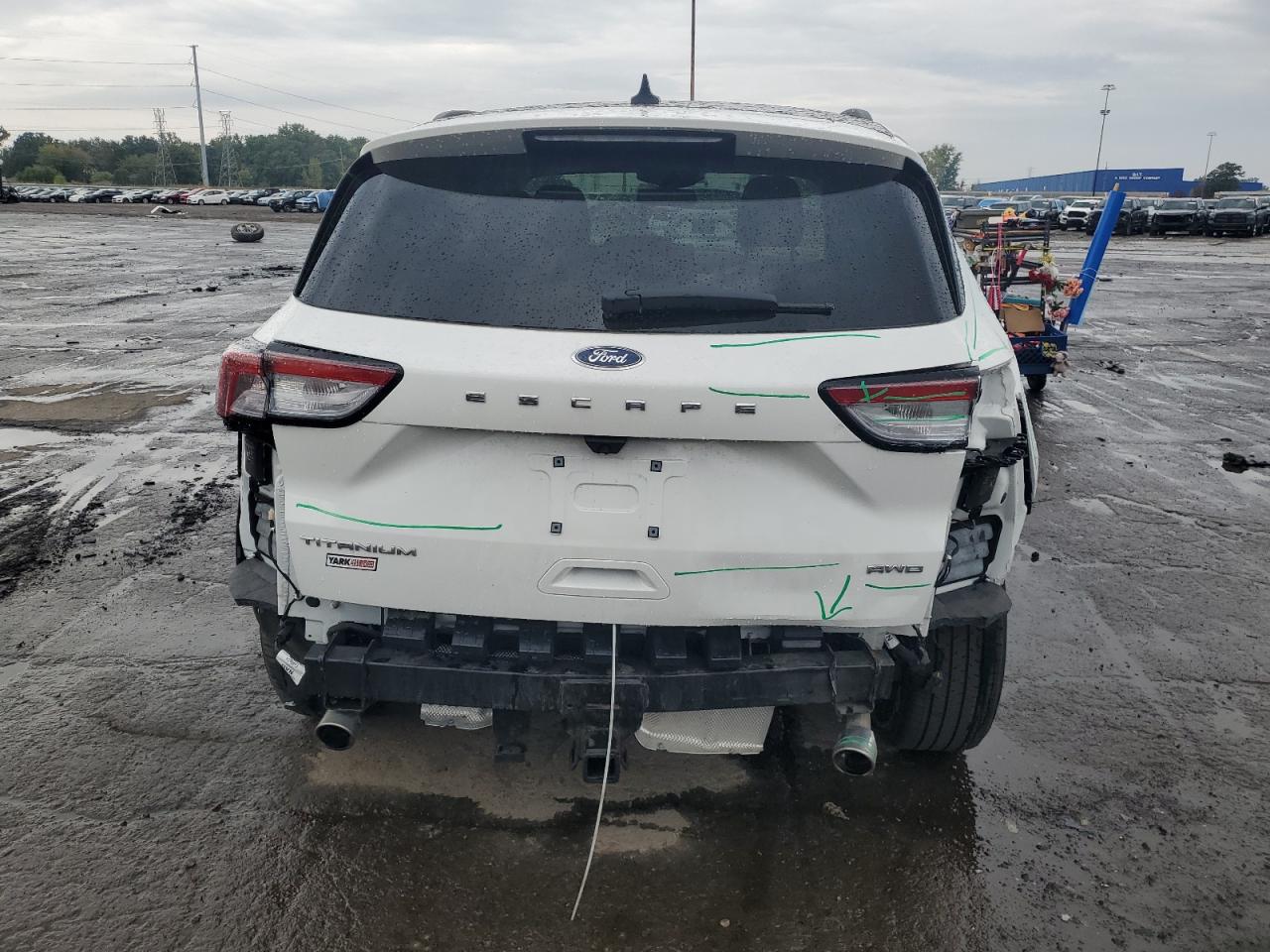 2022 Ford Escape Titanium VIN: 1FMCU9J96NUA98031 Lot: 81446425