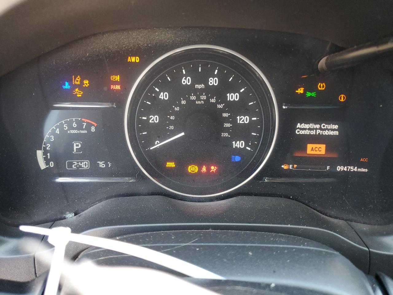 2019 Honda Hr-V Touring VIN: 3CZRU6H94KM713897 Lot: 70648005