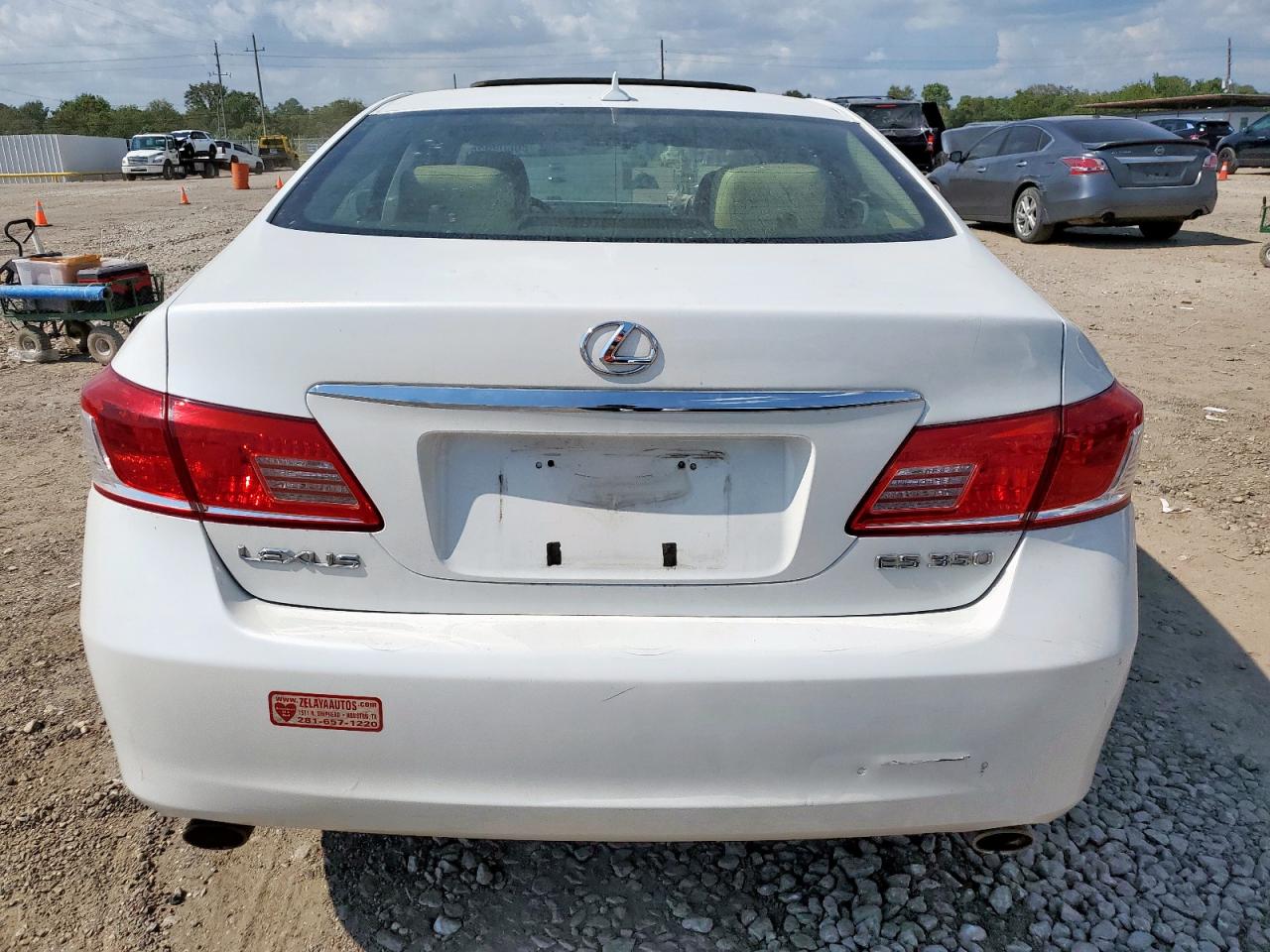 2012 Lexus Es 350 VIN: JTHBK1EG6C2500492 Lot: 80608925