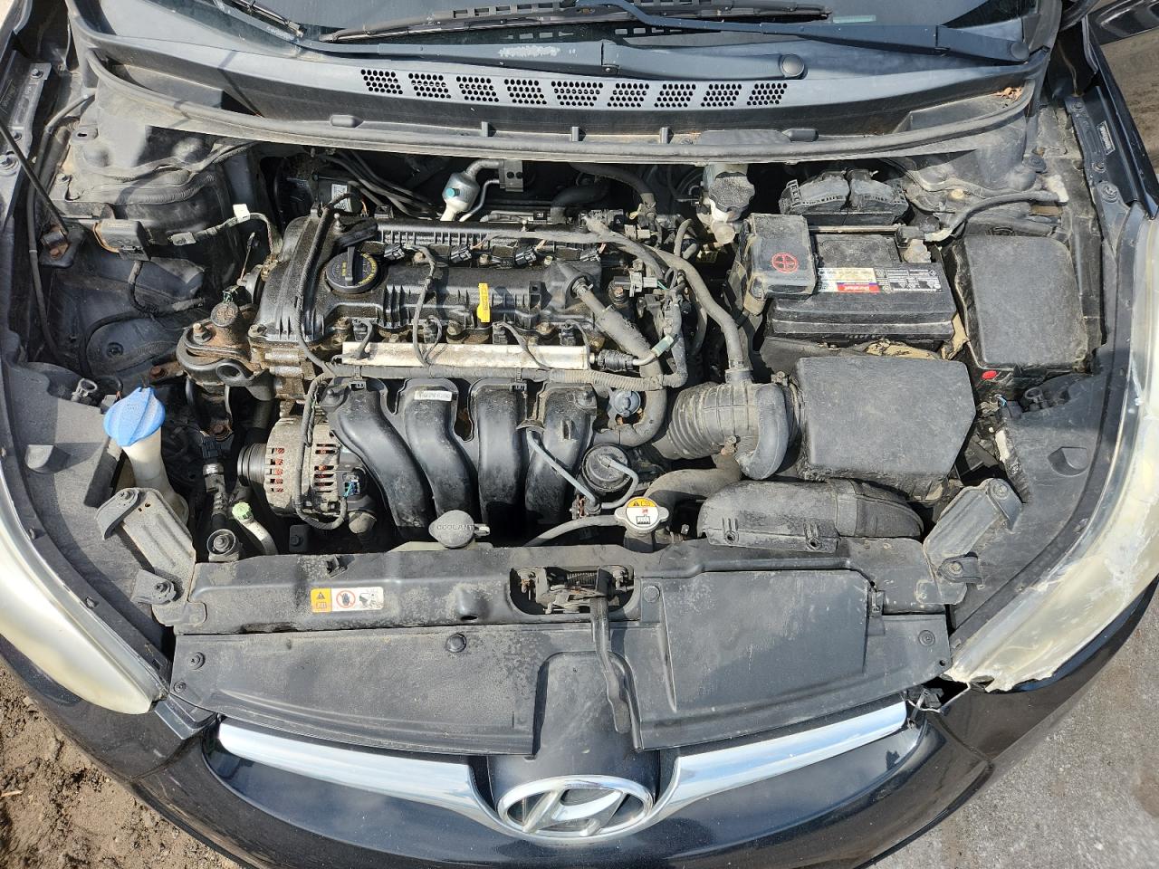 2014 Hyundai Elantra Se VIN: 5NPDH4AE5EH460034 Lot: 81275015