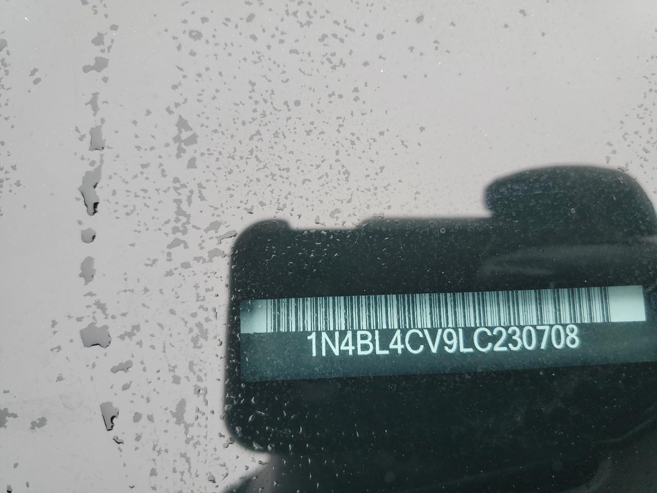 2020 Nissan Altima Sr VIN: 1N4BL4CV9LC230708 Lot: 83822615