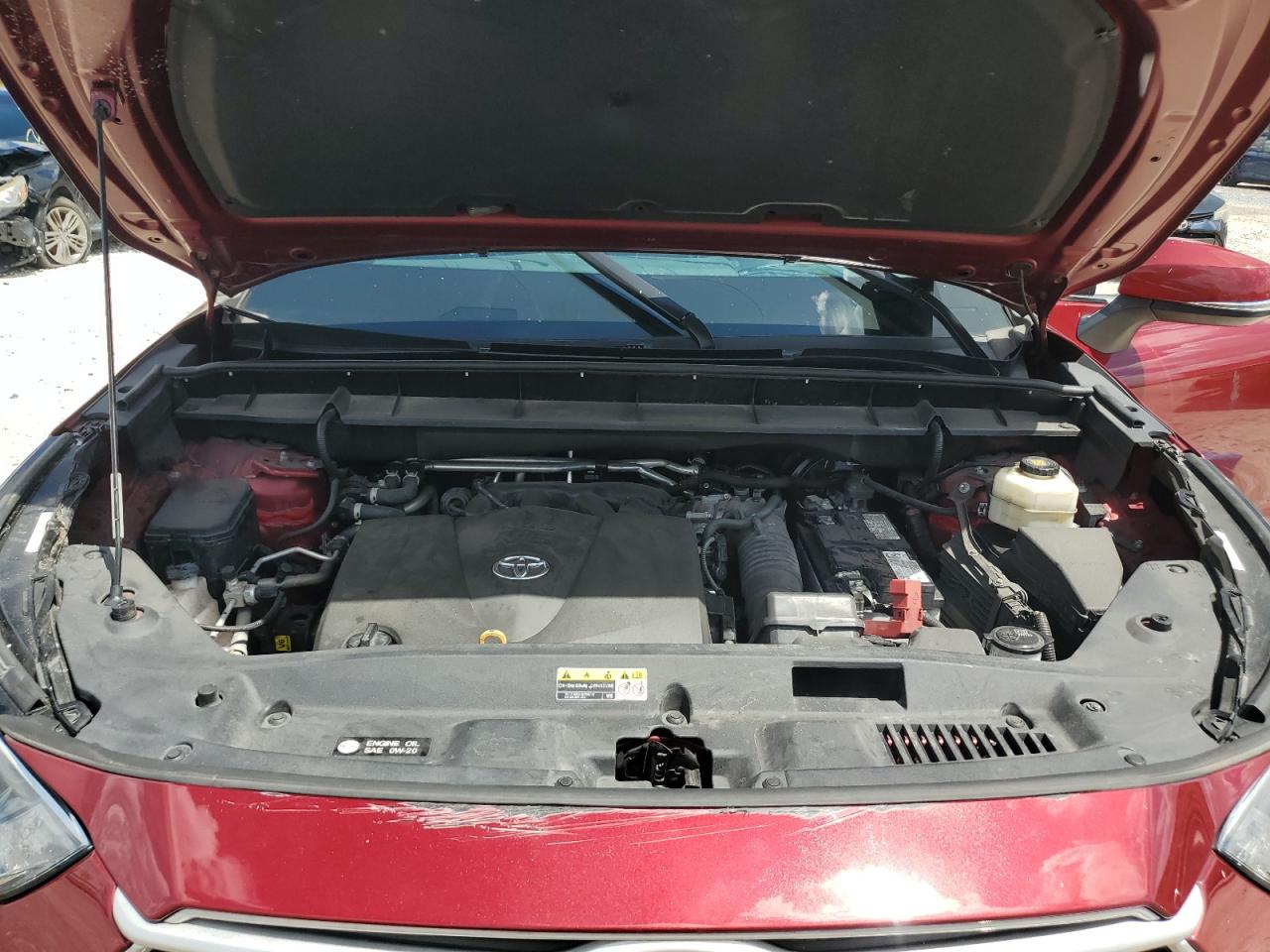 2022 Toyota Highlander L VIN: 5TDZZRAH1NS135417 Lot: 71835035