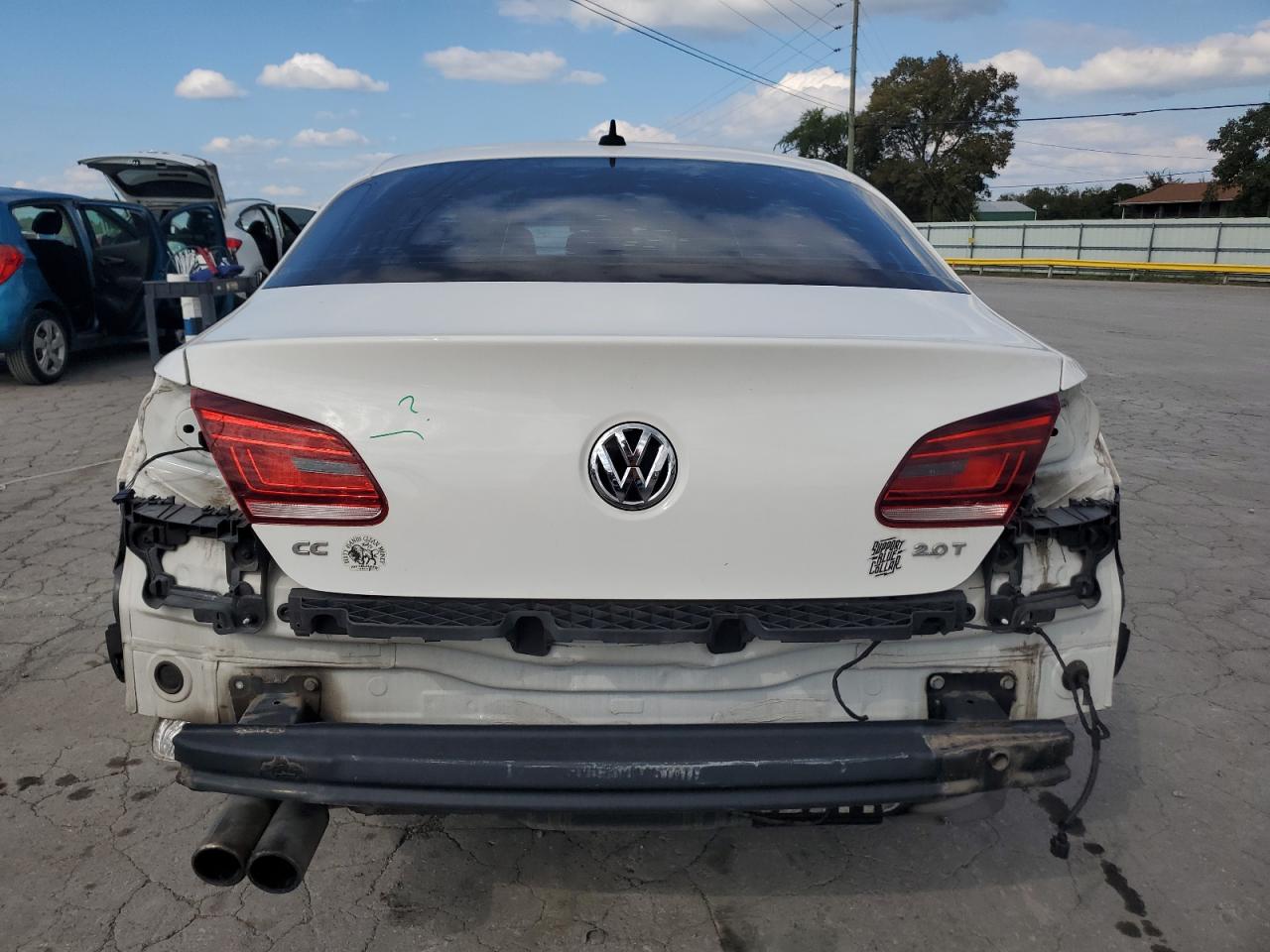 2013 Volkswagen Cc Sport VIN: WVWBP7AN9DE557568 Lot: 80406215