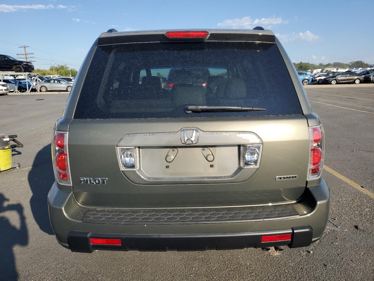 2007 Honda Pilot Exl VIN: 2HKYF18617H531818 Lot: 80472185