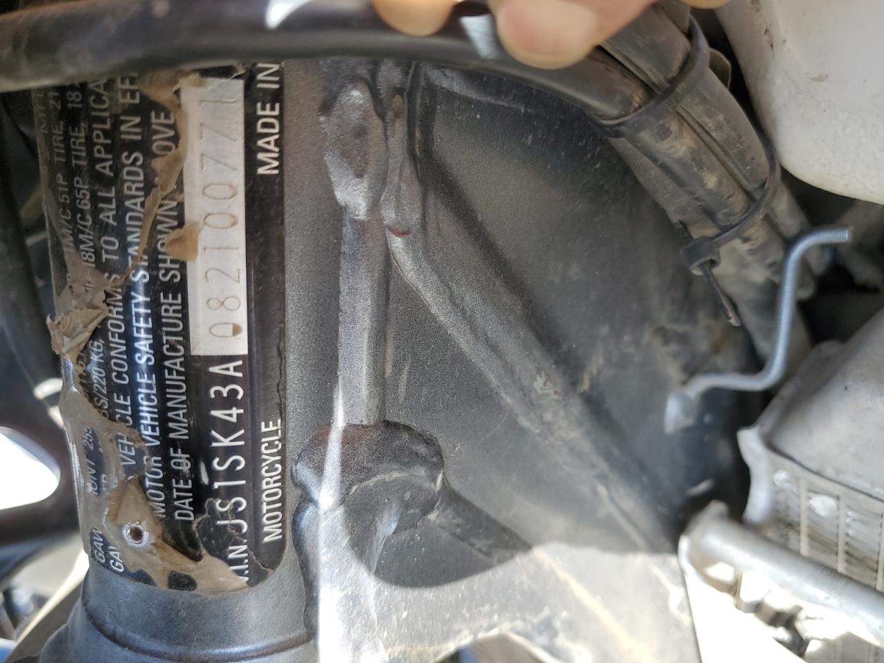 2008 Suzuki Dr-Z400 S VIN: JS1SK43A082100771 Lot: 71895865