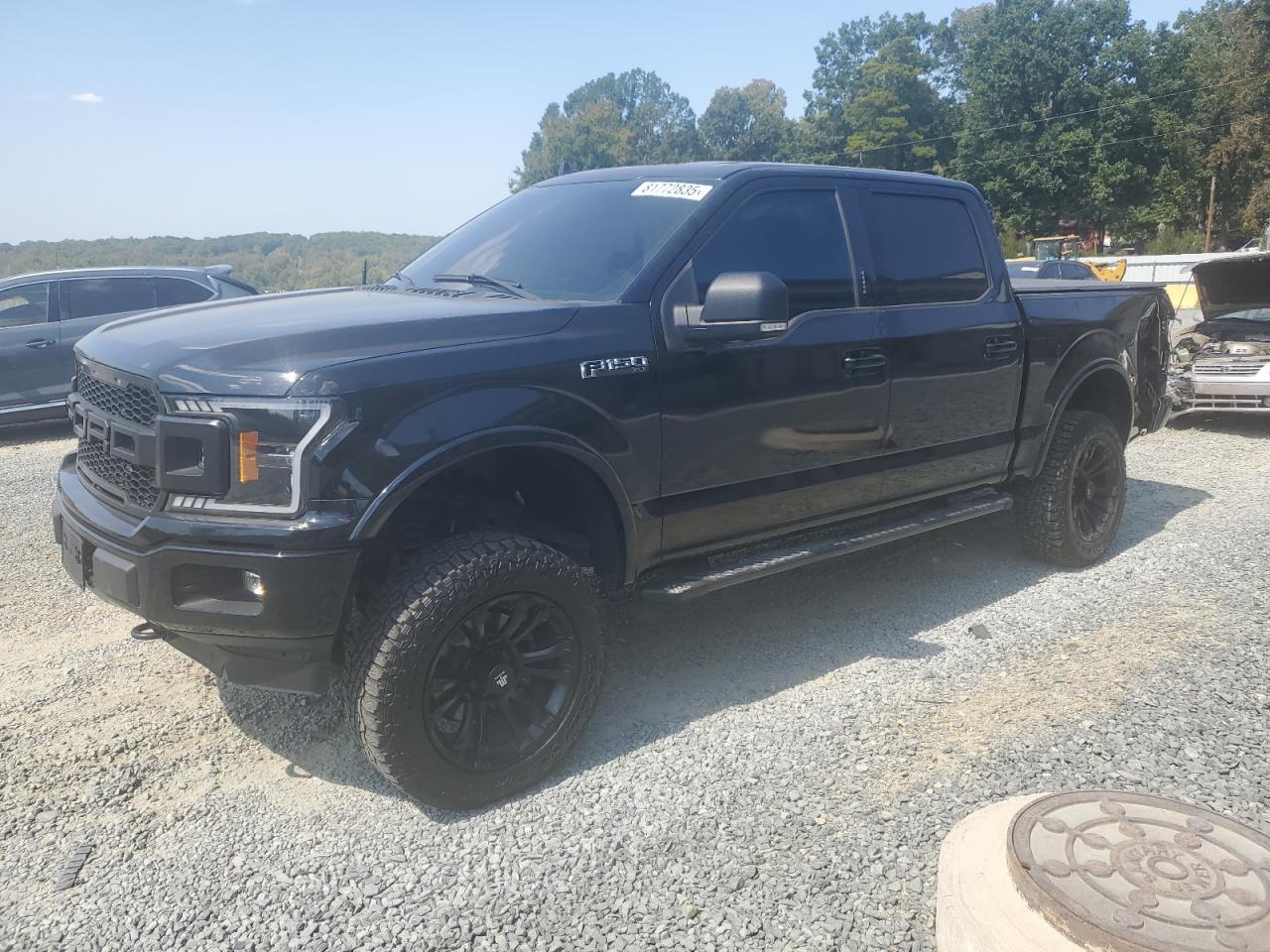 2018 Ford F150 Supercrew black null gas 1FTEW1EP0JFE00834 photo #1