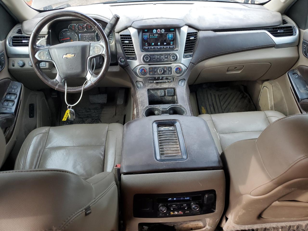 2015 Chevrolet Suburban K1500 Lt VIN: 1GNSKJKC5FR740574 Lot: 83805715