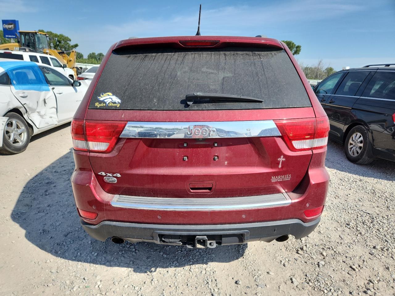 2012 Jeep Grand Cherokee Overland VIN: 1C4RJFCT4CC112879 Lot: 80381625